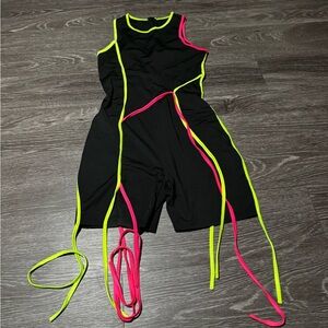 Neon bodysuit